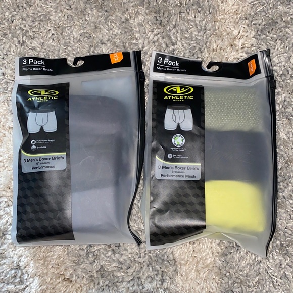 Athletic Works Other - Men’s Athletic Works Performance Boxer Briefs - M